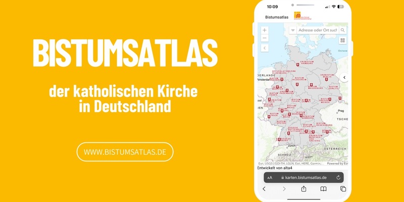 Online-Bistumsatlas zeigt Orte und Aktivitäten der katholischen Kirche in Deutschland - Foto: presseportal.de