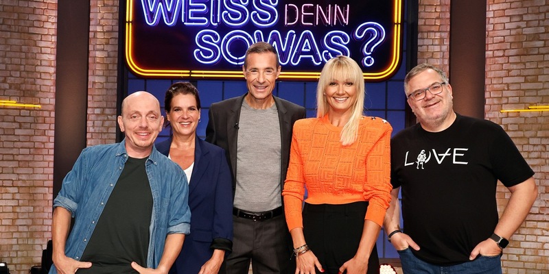 Das Sportlegenden-Duell: Katarina Witt und Franziska van Almsick bei Wer weiß denn sowas? / Das Wissensquiz vom 30. Oktober bis 3. November 2023, um 18:00 Uhr im Ersten - Foto: presseportal.de