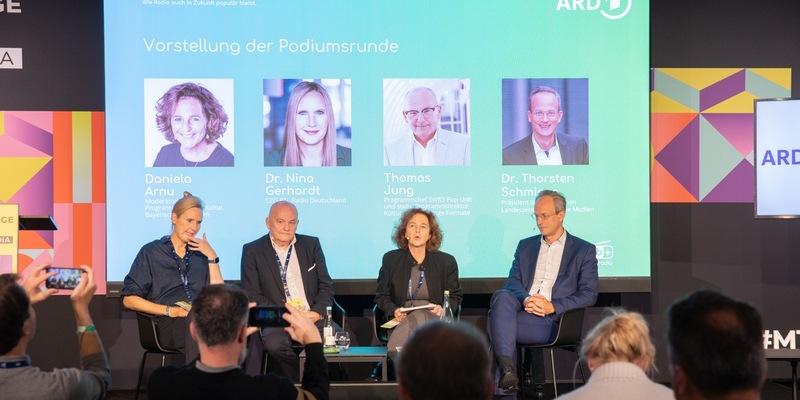 Radio mit Zukunft: ARD Audio-Panel auf den Medientagen in München - Foto: presseportal.de