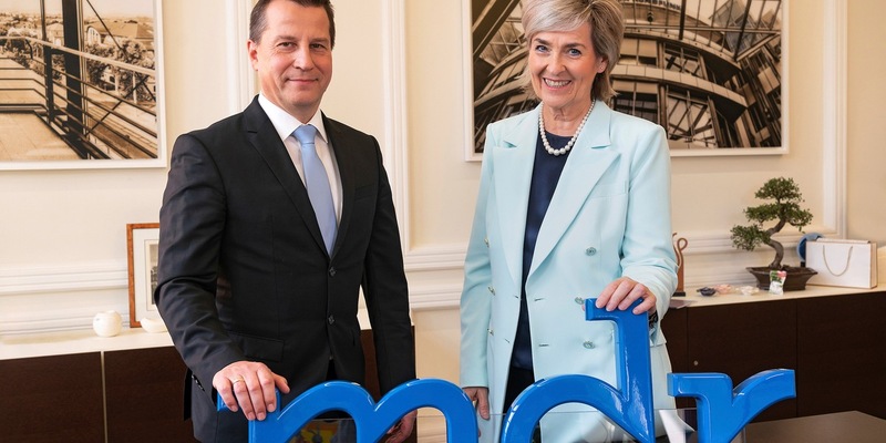 Amtswechsel im MDR in wenigen Tagen: Intendantin Karola Wille übergibt zum 1. November an Ralf Ludwig - Foto: presseportal.de