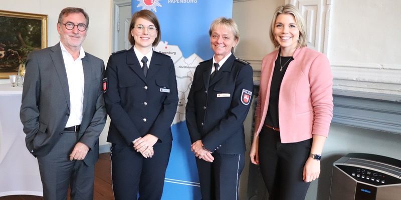 POL-EL: Papenburg - Polizeirätin Sina Butke als neue Leiterin des Polizeikommissariats Papenburg - Foto: presseportal.de