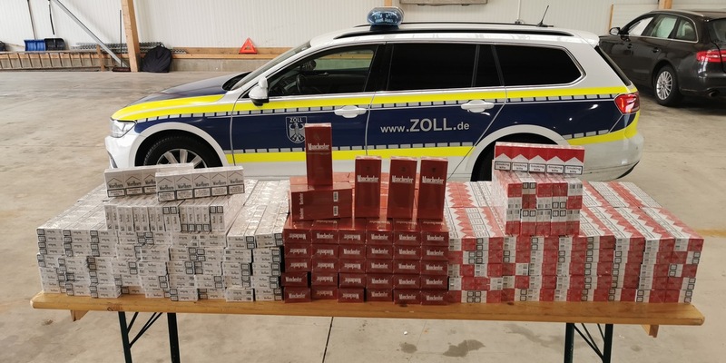 HZA-MD: Zoll findet 60.000 Zigaretten bei Familienausflug - Foto: presseportal.de