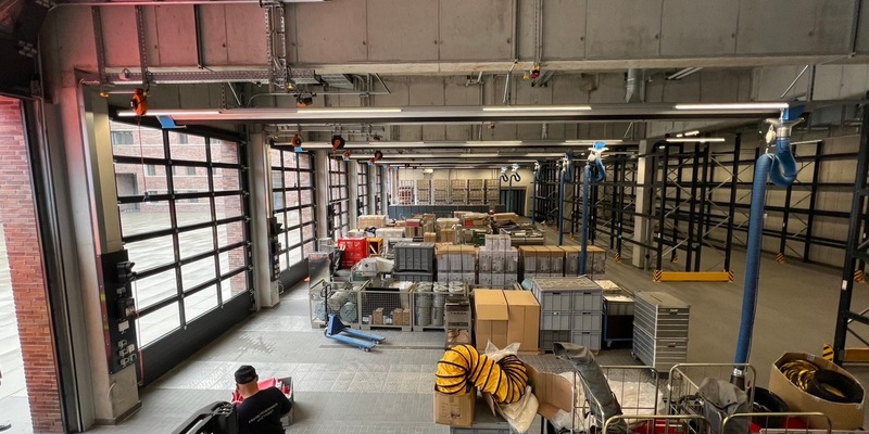 FW Stuttgart: Einzug der Freiwilligen Feuerwehr - Abteilung Logistik in die neue Feuer- und Rettungswache 5 - Foto: presseportal.de