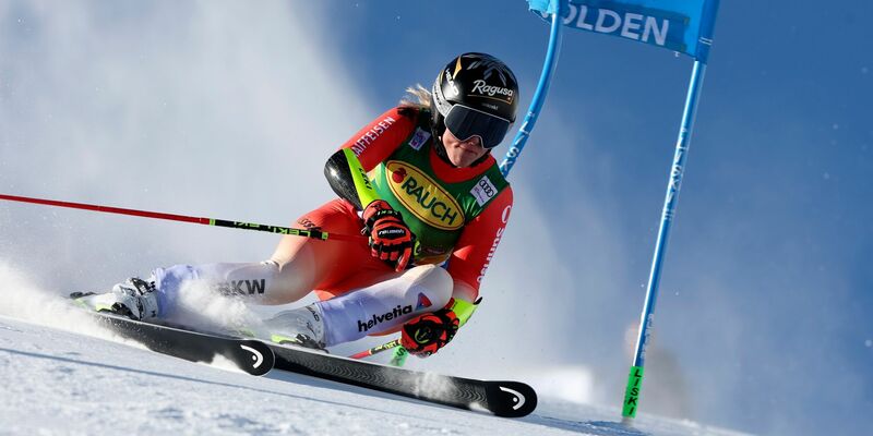 Siegte in Sölden: Lara Gut-Behrami. - Foto: Alessandro Trovati/AP