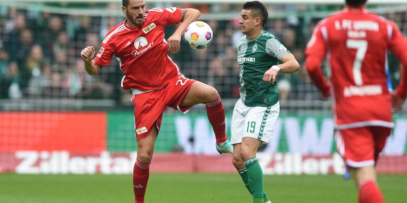 Auch mit Startelf-Rückkehrer Leonardo Bonucci (l) musste Union die nächste Niederlage einstecken. - Foto: dpa