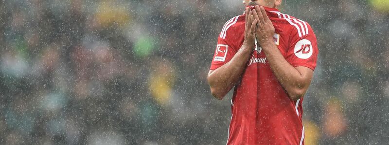 Unions Rani Khedira musste im Spiel gegen Werder nach einer Roten Karte vom Platz. - Foto: dpa
