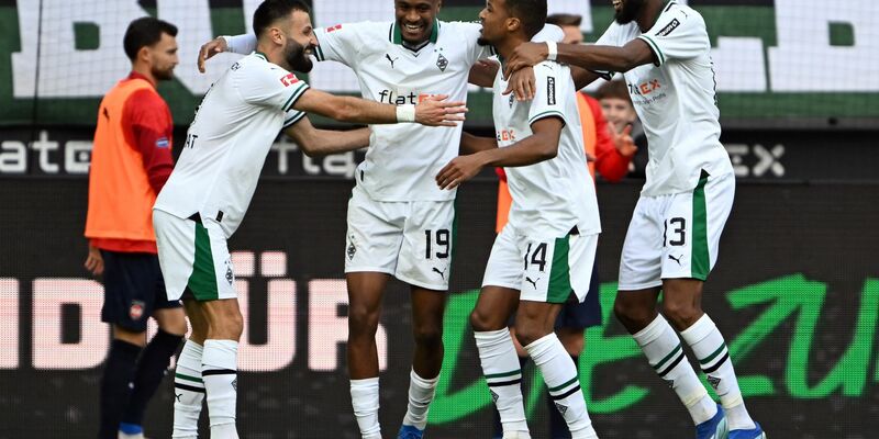 Die Gladbacher holten sich den zweiten Saisonsieg. - Foto: Federico Gambarini/dpa