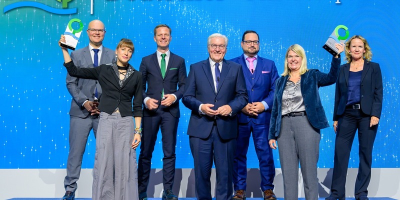 Steinmeier: Wegen des Klimawandels Lebensweise und Gewohnheiten ändern / Deutscher Umweltpreis der DBU hoch angesehen - Foto: presseportal.de