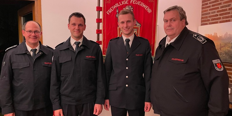 Feuerwehr Kalkar: Jahresabschluss der Brandmeister - Foto: presseportal.de