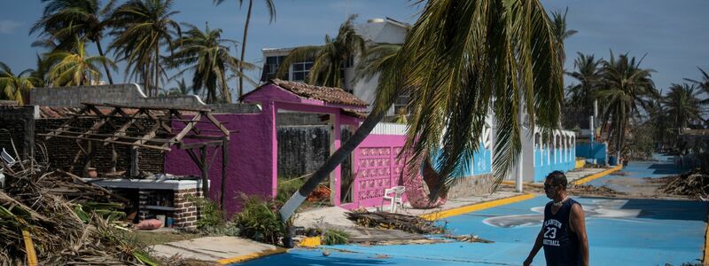 Hurrikan «Otis» hat in Mexiko schlimme Verwüstungen angerichtet. - Foto: Felix Marquez/AP