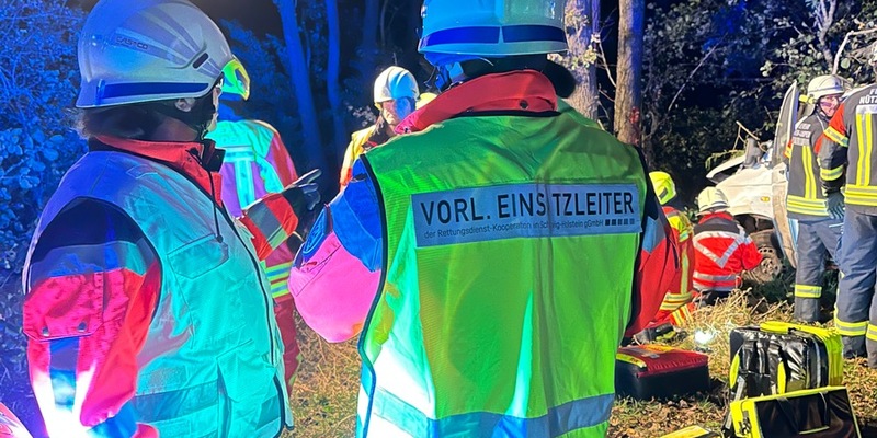 FW-SE: Schwerer Verkehrsunfall mit vier verletzten Personen - Foto: presseportal.de