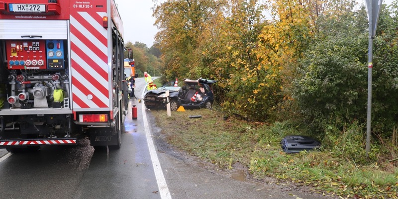 POL-HX: 22-jähriger wird bei Unfall schwer verletzt - Foto: presseportal.de
