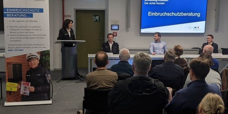 POL-HL: Polizeidirektion Lübeck / Tag des Einbruchschutzes - die Polizei gibt Tipps für ein sicheres Zuhause - Foto: presseportal.de