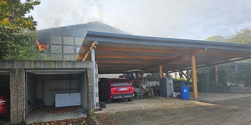 FW-EN: Brand am Reiterhof Bühren - Foto: presseportal.de