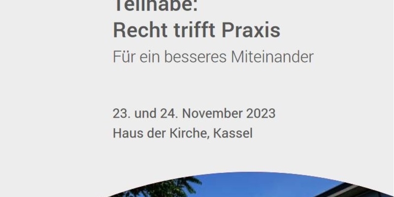 BAR-Fachgespräch Teilhabe: Recht trifft Praxis am 23. und 24. November - Foto: presseportal.de