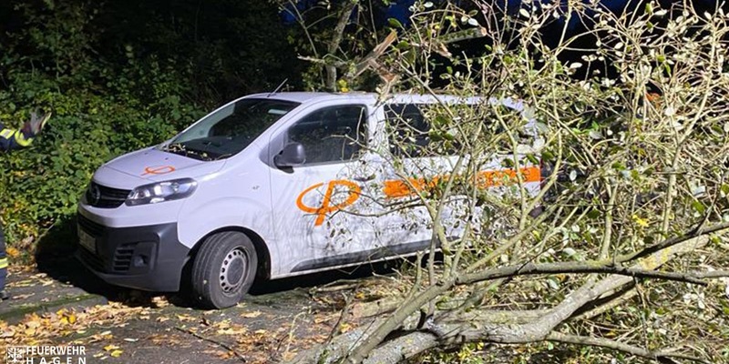 FW Hagen: Mehrere Unwettereinsätze - Foto: presseportal.de