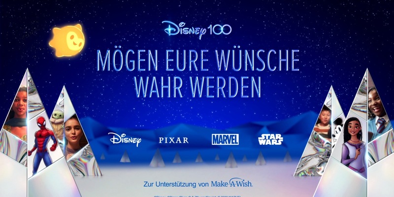 Ein Wunsch für die Feiertage / Disney präsentiert im 100. Jubiläumsjahr den Weihnachts-Spot 2023 - Foto: presseportal.de