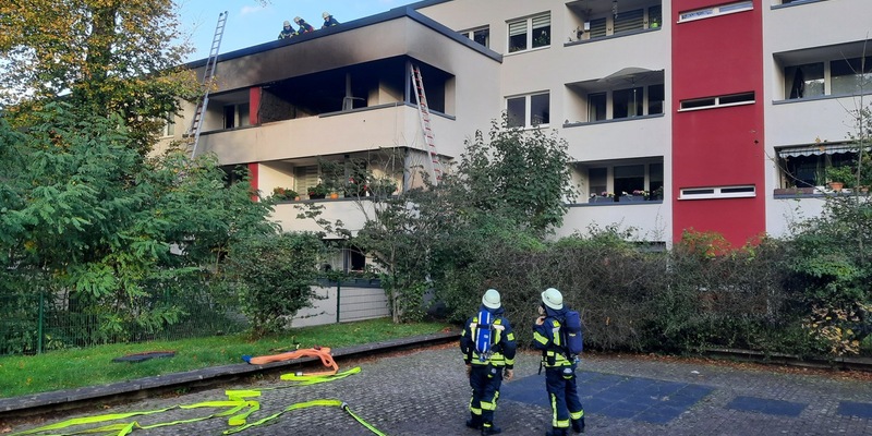 FW-Erkrath: Wohnungsbrand am Eichendorffweg - Foto: presseportal.de