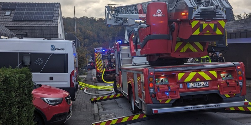 FW-AR: Aggregat löst Kellerbrand aus - Foto: presseportal.de