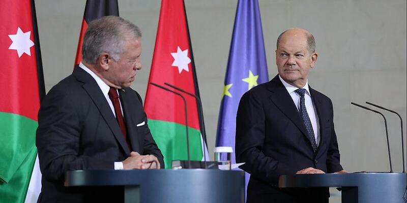 Abdullah II. bin al-Hussein und Olaf Scholz (Archiv) - Foto: über dts Nachrichtenagentur