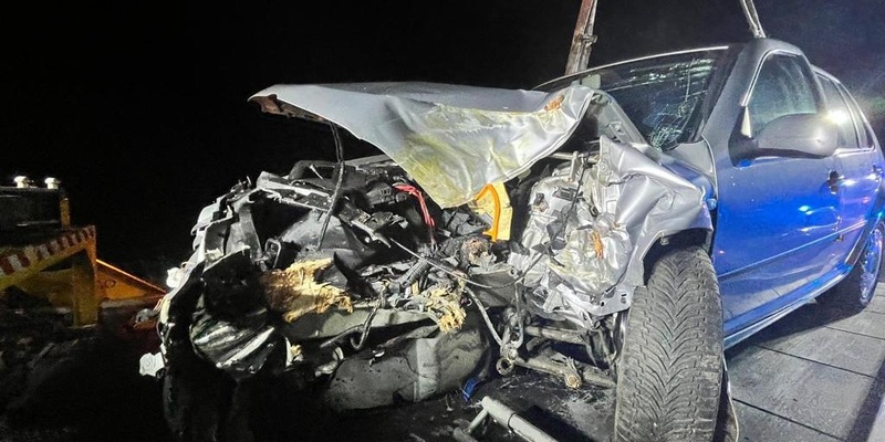 FFW Schiffdorf: Pkw kommt von Fahrbahn ab und prallt gegen Baum - Foto: presseportal.de