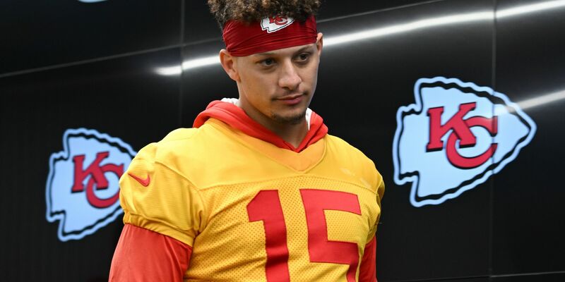 Star der Kansas City Chiefs: Patrick Mahomes. - Foto: Arne Dedert/dpa