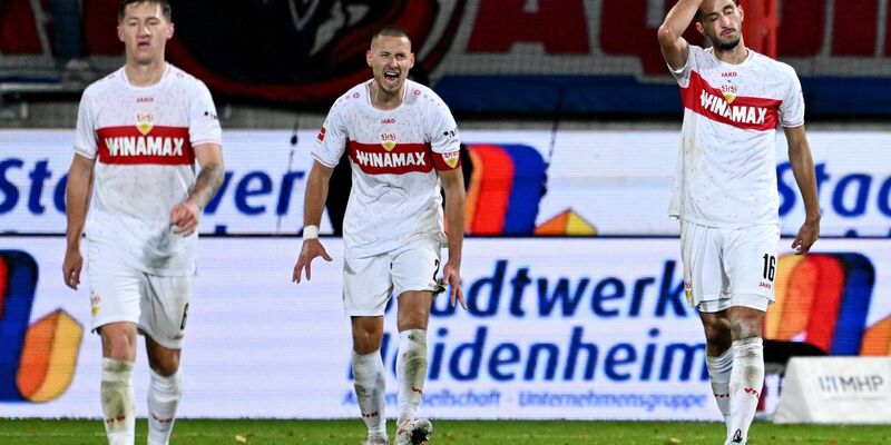 Stuttgart musste sich in Heidenheim geschlagen geben. - Foto: Harry Langer/dpa