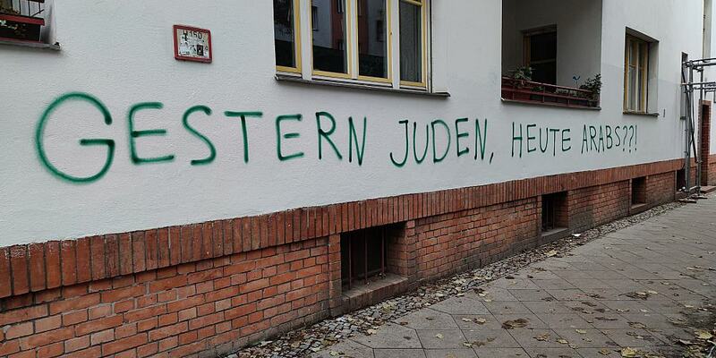 Beschmierte Hauswand (Archiv) - Foto: über dts Nachrichtenagentur