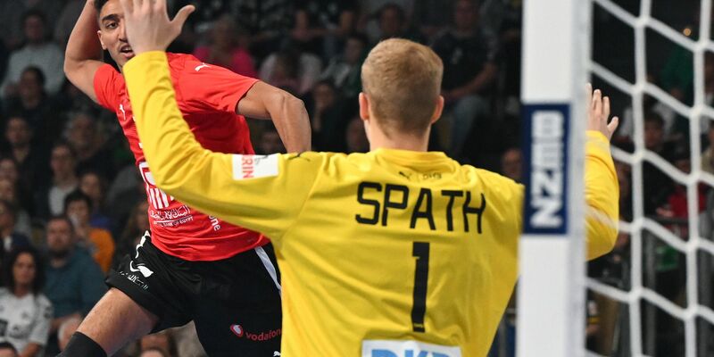 Sicherer Rückhalt: David Späth überzeugte im DHB-Tor. - Foto: Sven Hoppe/dpa