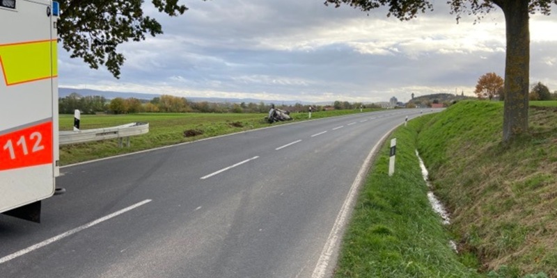 POL-NOM: Unfall nach Überholvorgang - Foto: presseportal.de