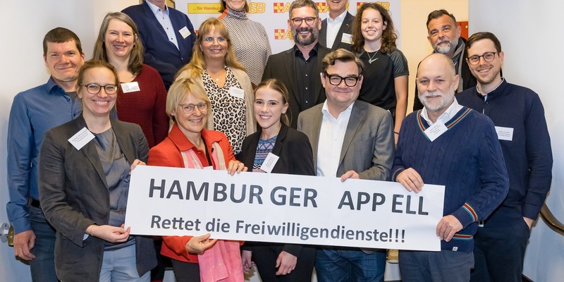 Hamburger Appell - Rettet die Freiwilligendienste - Foto: presseportal.de