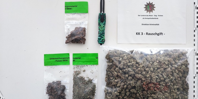 POL-SU: Verdacht des Drogenhandels/Verdächtiger vorläufig festgenommen - Foto: presseportal.de