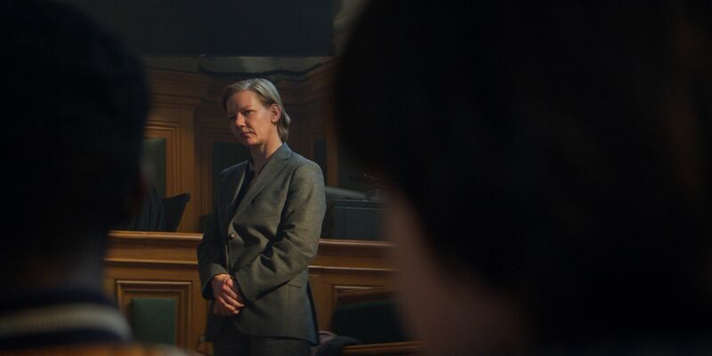 Sandra Hüller als Sandra in einer Szene des Films «Anatomie eines Falls». - Foto: -/Plaion Pictures/dpa