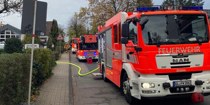 FW-GL: Zimmerbrand in einem Seniorenwohnhaus im Stadtteil Bensberg - Foto: presseportal.de