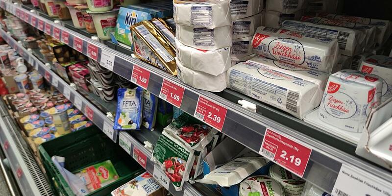 Käse im Supermarkt (Archiv) - Foto: über dts Nachrichtenagentur