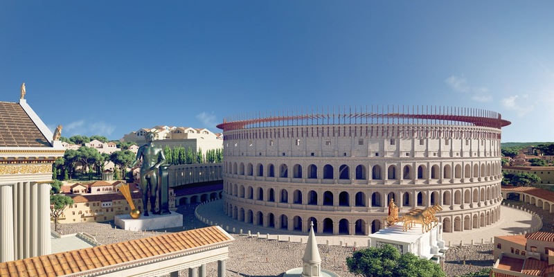 Zeitreise in das antike Rom / Launch der virtuellen 3D-Tour: Einladung zum kostenlosen Testflug - Foto: presseportal.de