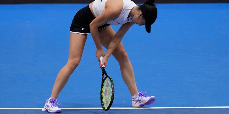 Eva Lys war gegen die Italienerin Martina Trevisan chancenlos. - Foto: Manu Fernandez/AP/dpa