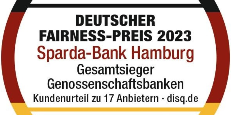 Sparda-Bank Hamburg eG erhält Deutschen Fairness-Preis 2023 - Foto: presseportal.de