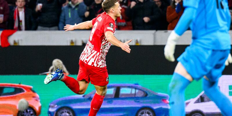 Maximilian Eggestein sorgte beim Freiburger Sieg gegen Topola für das zweite Tor. - Foto: Tom Weller/dpa