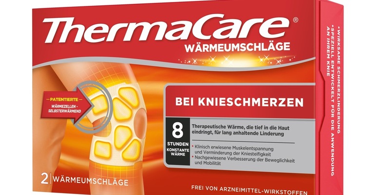 ThermaCare stellt neues Produkt vor / ThermaCare bei Knieschmerzen - Foto: presseportal.de
