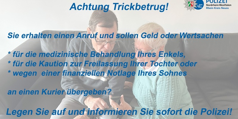 POL-NE: Falscher Arzt versucht Senioren um hohe Geldsumme zu bringen - Foto: presseportal.de