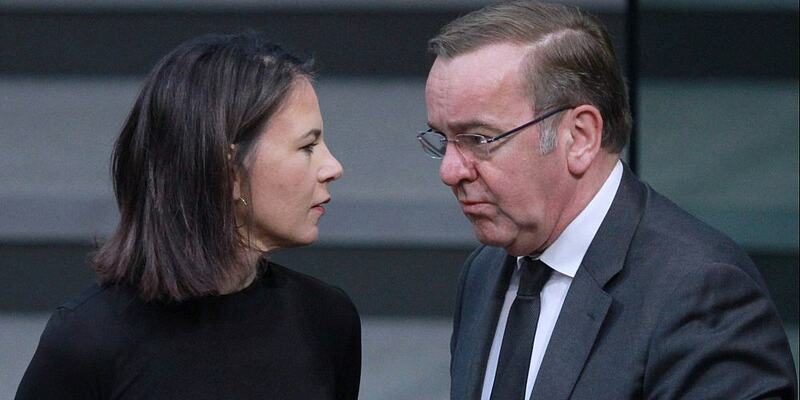 Annalena Baerbock und Boris Pistorius am 09.11.2023 - Foto: über dts Nachrichtenagentur