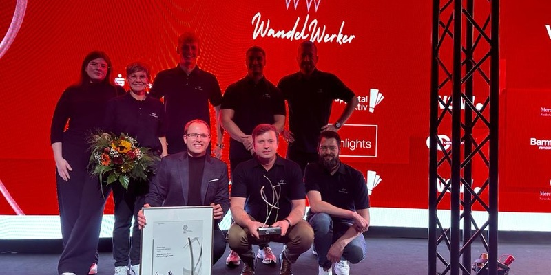 WandelWerker Consulting GmbH gewinnt den Wuppertaler Wirtschaftspreis in der Kategorie Jungunternehmen des Jahres - Foto: presseportal.de