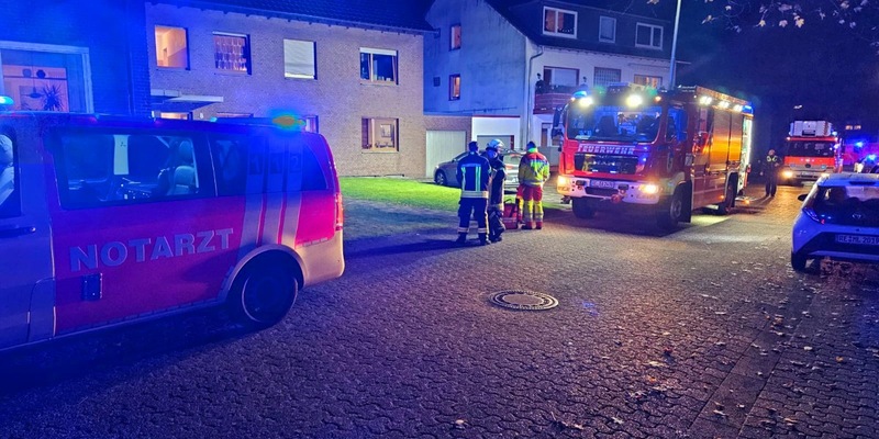 FW Datteln: Verpuffung im Wohnhaus mit einem Schwerstverletztem - Foto: presseportal.de