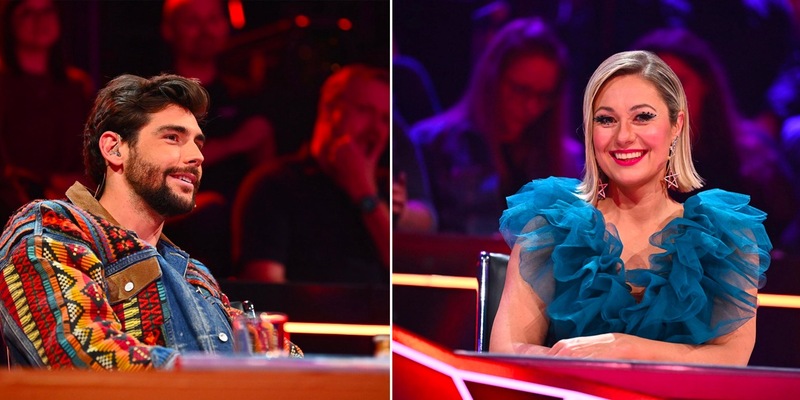 Alvaro Soler, Ruth Moschner The Masked Singer - Foto: ProSieben/Willi Weber, presseportal.de