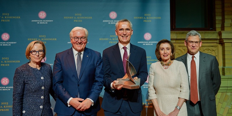 NATO-Generalsekretär Jens Stoltenberg erhält den Henry-A.-Kissinger-Preis 2023 der American Academy in Berlin - Foto: presseportal.de