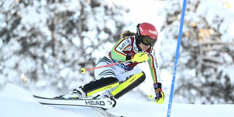 Fuhr in Levi erneut aufs Podium: Lena Dürr. - Foto: Vesa Moilanen/Lehtikuva/dpa