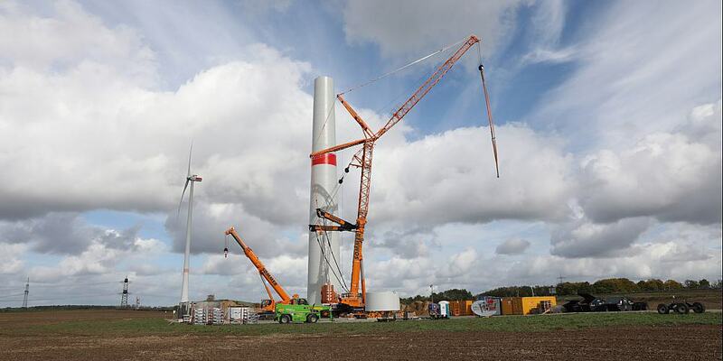 Windrad-Bau (Archiv) - Foto: über dts Nachrichtenagentur