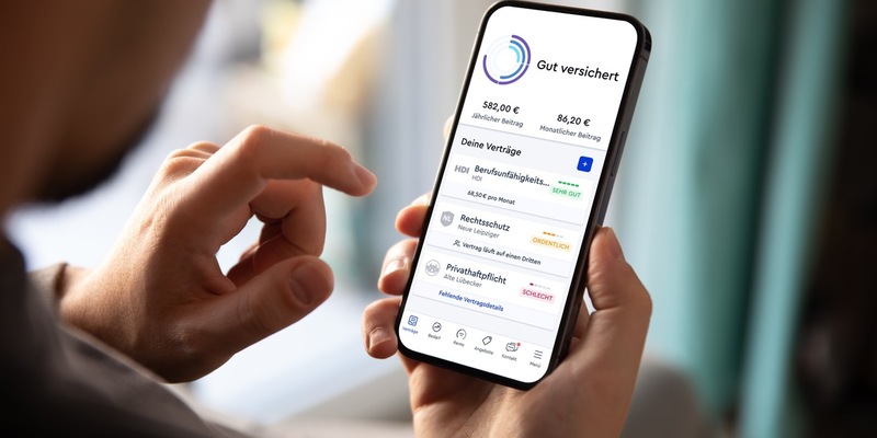 So geht Versicherung heute: In 3 Steps perfekt abgesichert - Foto: presseportal.de