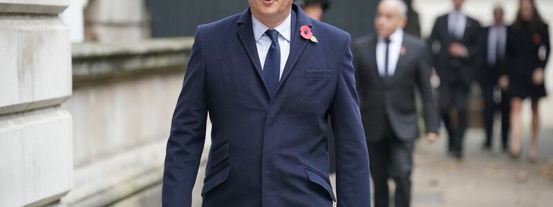 Ex-Premierminister von Großbritannien, David Cameron, ist neuer britischer Außenminister. - Foto: Jonathan Brady/PA Wire/dpa
